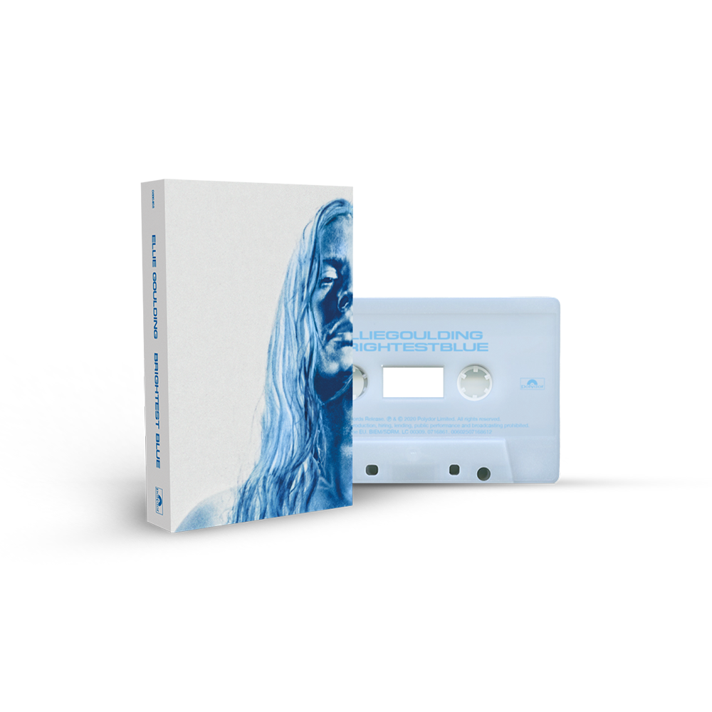 'Brightest Blue' Frosted Ice Recycled Plastic Cassette