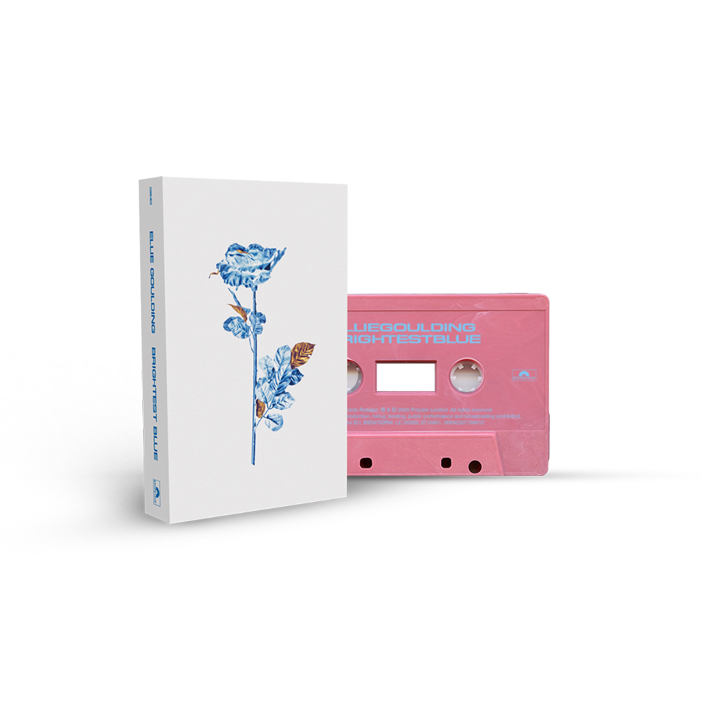 'Brightest Blue' Pink Recycled Plastic Cassette