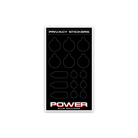 Power Privacy Stickers